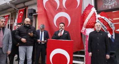 MHP Mardin Yeşilli İlçe Teşkilatı'nın yeni hizmet binası açıldı