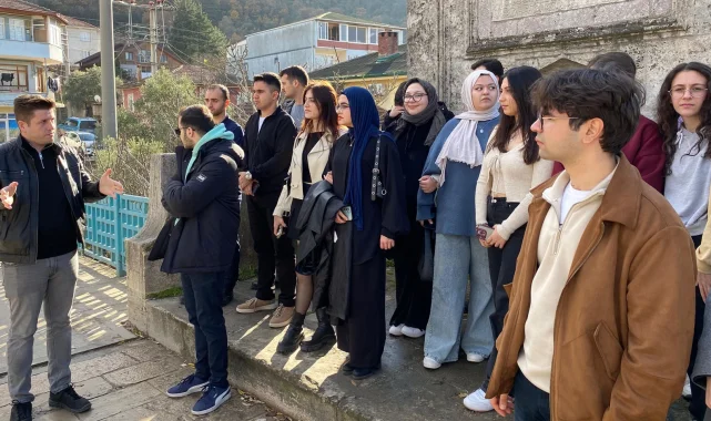 SAÜ'nün uluslararası öğrencileri Sakarya'yı keşfetti