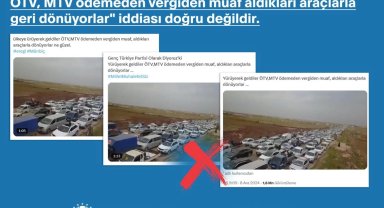 Suriyelilerin ayrıcalıklı dönüş iddialarına İletişim'den açıklama
