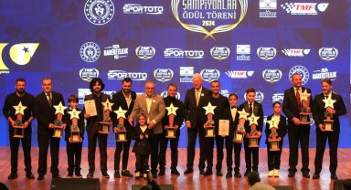 TMF şampiyonları ödüllendirdi
