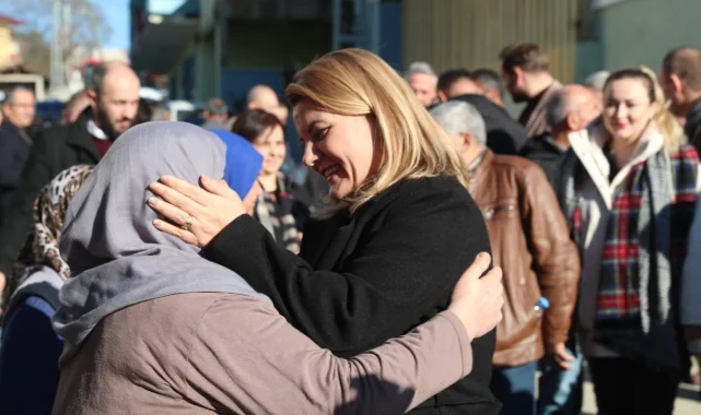 Yassıbağlılar Başkan Hürriyet'i bağrına bastı