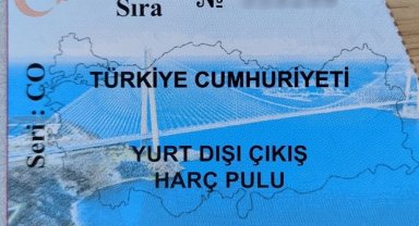 Yurt dışı çıkış harcında pulla ödeme devri bitiyor!