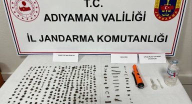 Adıyaman'da tarihi eser kaçakçılığı operasyonu
