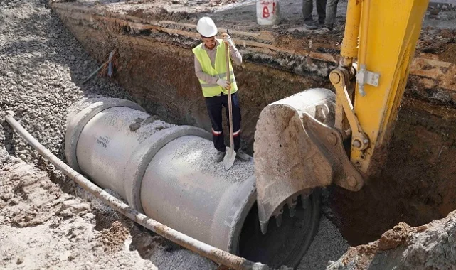 ASKİ'den Sincan Yenikent'teki su baskınlarına neşter