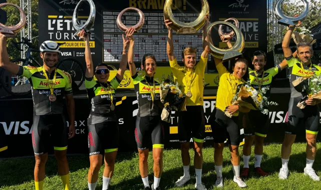 Bisiklet takımı yıl boyunca başarıya pedalladı