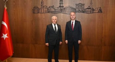 Bozbey'den Başkan Taban'a ziyaret