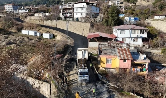 Hatay Büyükşehir asfalt rekoru kırdı