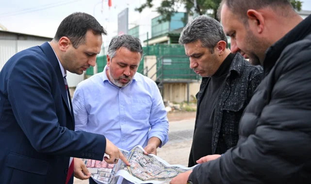 İzmir Bornova'da yol yapım çalışmaları hız kesmiyor