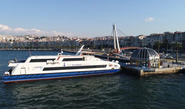İzmir'de Göztepe ve Karantina iskeleleri yeniden devrede