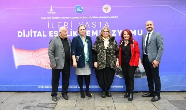 İzmir'de 'İleri Yaşta Dijital Eşitlik' sempozyumu