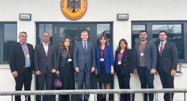 Karabağlar AB Komisyonu'ndan Almanya Başkonsolosluğu'na ziyaret