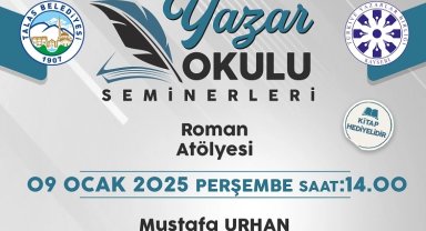 Kayseri Talas Yazar Okulu'nun konuğu Mustafa Urhan