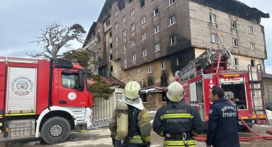 Kocaeli İtfaiyesi, Bolu'daki yangında aktif görev aldı