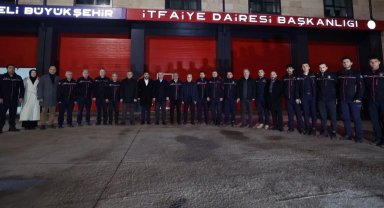 Kocaeli İtfaiyesi'nden bir yılda 12 bin müdahale