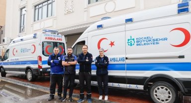 Kocaeli'nde 2024'te 48 bin kişiye "Hasta Nakil Ambulans"