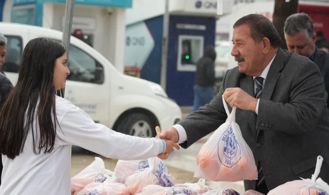 Muğla Milas'tan hem üreticiye, hem tüketiciye vitaminli destek!