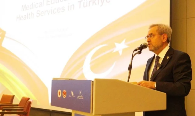 Rektör Ünüvar, Türkiye'nin sağlıktaki başarı hikayesini Umman'da anlattı