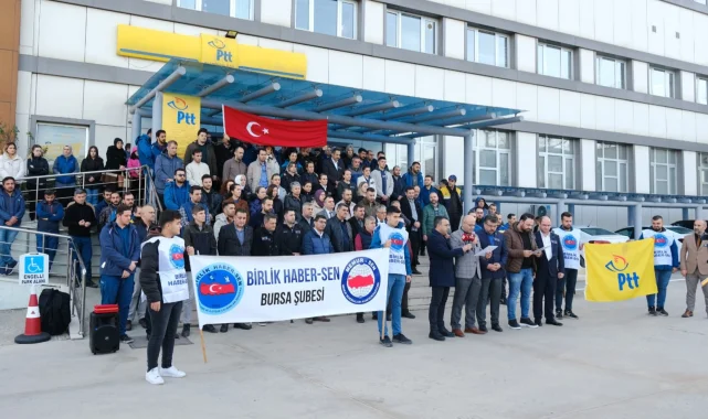 Rize'deki PTT saldırısına Bursa'dan sert tepki