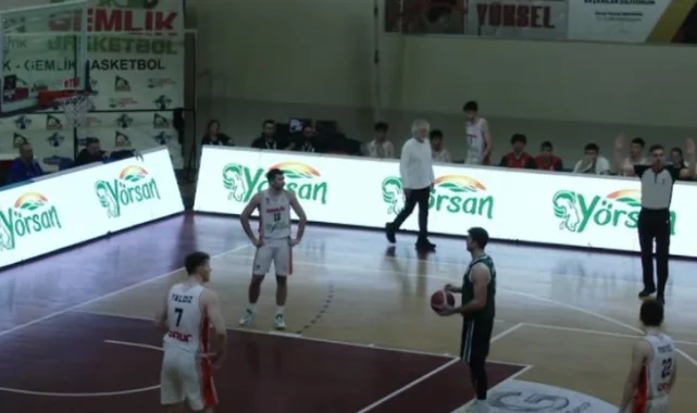 Sakarya Büyükşehir'in dev adamları Gemlik'te galip