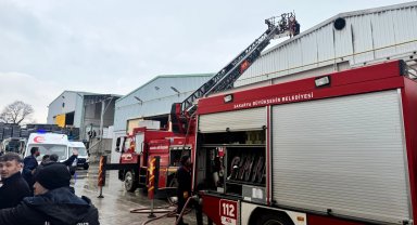 Sakarya itfaiyesinin hızlı müdahalesiyle olası facia önlendi