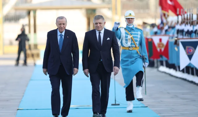 Slovakya Başbakanı Fico Ankara'da... Erdoğan: Önceliğimiz Suriye'nin istikrarı