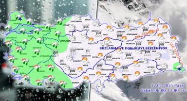 Türkiye yağışlı havanın etkisinde... İşte Meteoroloji'den 12 Ocak Pazar raporu