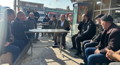 Uğur İbrahim Altay Konya esnafıyla buluştu