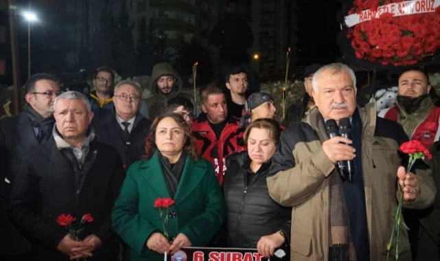Adana 6 Şubat'ı unutmayacak