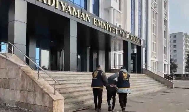 Adıyaman'da aranan hükümlü tutuklandı