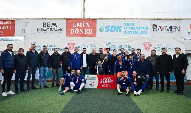Antalya Kumluca Halı Saha Futbol Turnuvası sona erdi!