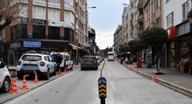 Balıkesir yollarında genişletme çalışması