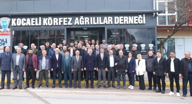 Başkan Büyükakın, Körfez Ağrılılar Derneğini ziyaret etti