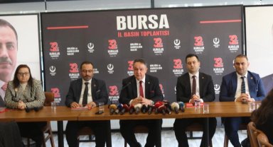 BBP 32'nci yılında Bursa'da gazetecilerle buluştu