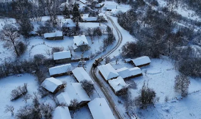 Bilecik'te karla mücadeleye devam