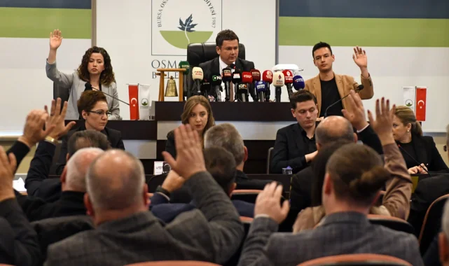 Bursa Osmangazi'de şubat meclisi toplandı