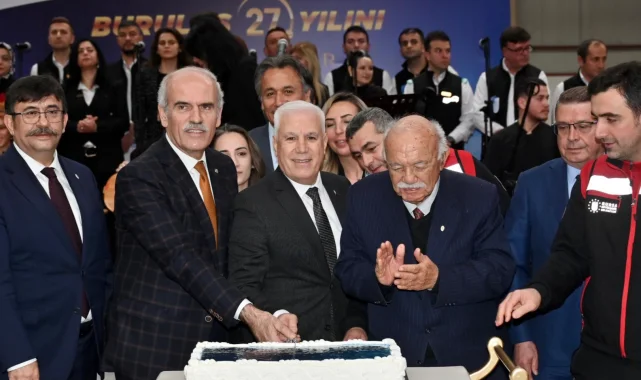 BURULAŞ 27 yaşını kutladı