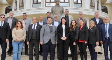 CHP İpsala'dan Akın'a ziyaret