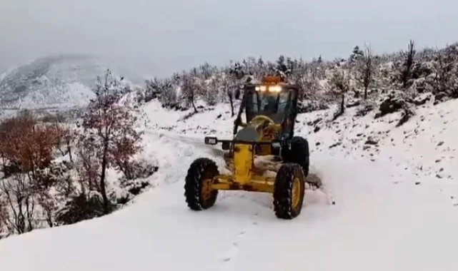 DBB kardan kapanan 129 kilometrelik yolu ulaşıma açtı