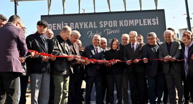 Deniz Baykal Spor Kompleksi açıldı