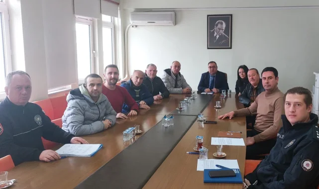 Edirne Keşan'da 'Spor Güvenliği' toplandı