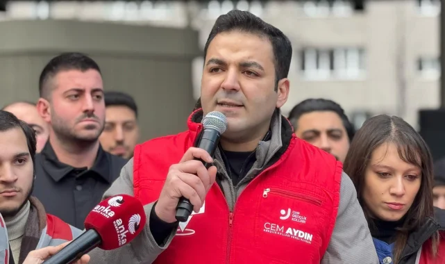 Edirne'de CHP'li gençlerden Genel Başkan Aydın'a tam destek