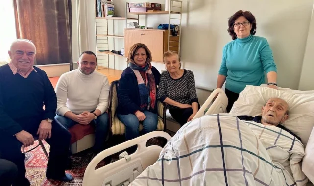 Eskişehirli amigoya Başkan Ünlüce'den ziyaret
