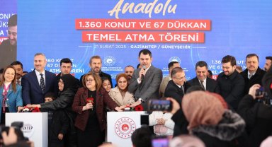 Gaziantep Güneyşehir'de bin 427 sosyal konuta daha temel