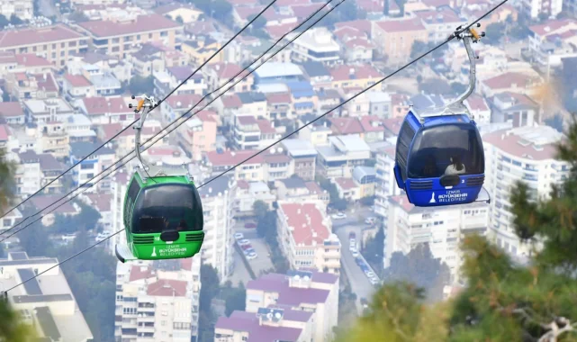 İzmir Balçova'daki Teleferik Tesisleri'nde bakım çalışmaları başlıyor