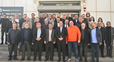 İzmir Bornova'da sanayi esnafı ile belediye elele