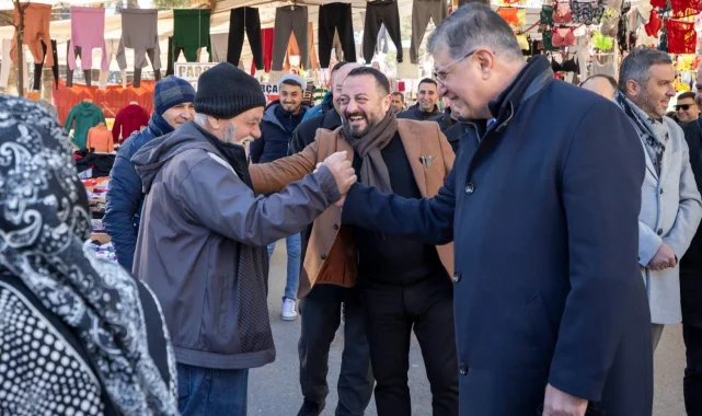 İzmir'de Başkan Tugay'dan Ödemiş çıkarması