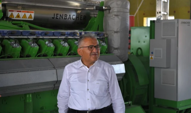 Kayseri Biyogaz Tesisi 5 bin 300 haneye elektrik
