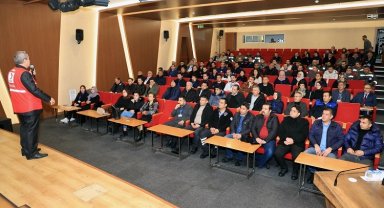 Kayseri Talas personeline ilk yardım eğitimi