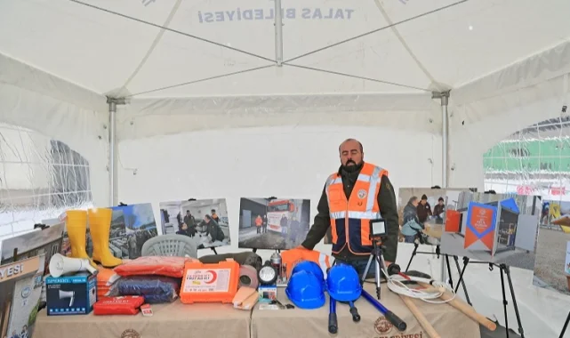 Kayseri Talas'ta deprem farkındalığı