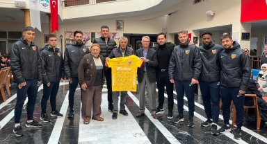 Kayserispor'dan 'huzur' dolu ziyaret